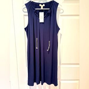Michael Kors Navy Blue Dress, Large, NWT
